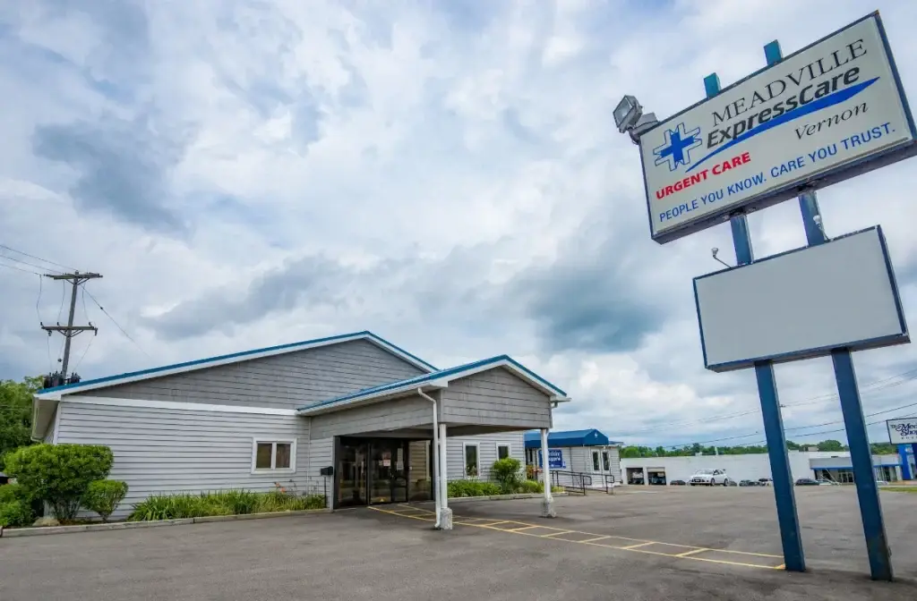 Meadville Medical Center Vernon ExpressCare at 16332 Conneaut Lake Road, Meadville, PA