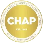 Hospice & Palliative Care 6 CHAP | Community Health Accreditation Partner - Badge