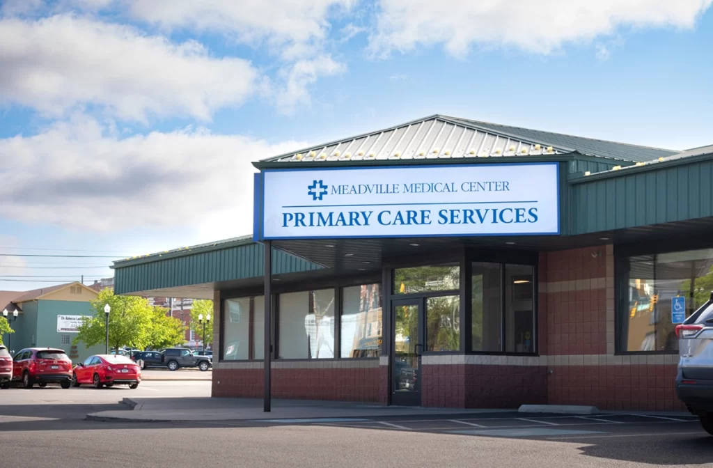 Exterior of Primary Care Services - Internal Medicine