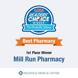 Mill Run Pharmacy, 2023 Readers' Choice Award Winner