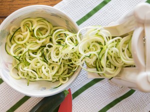 Zucchini Spirals