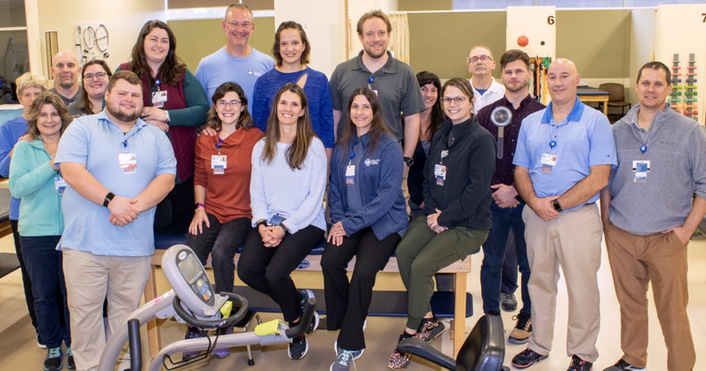 MMC's Outpatient Physical Therapy Staff at One Vernon Place.