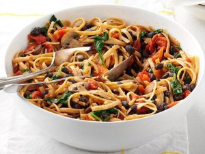 Vegetarian Black Bean Pasta