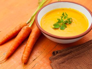 Carrot and ginger soup