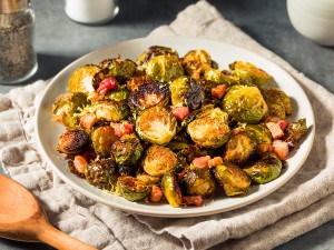 Roasted Brussels sprouts