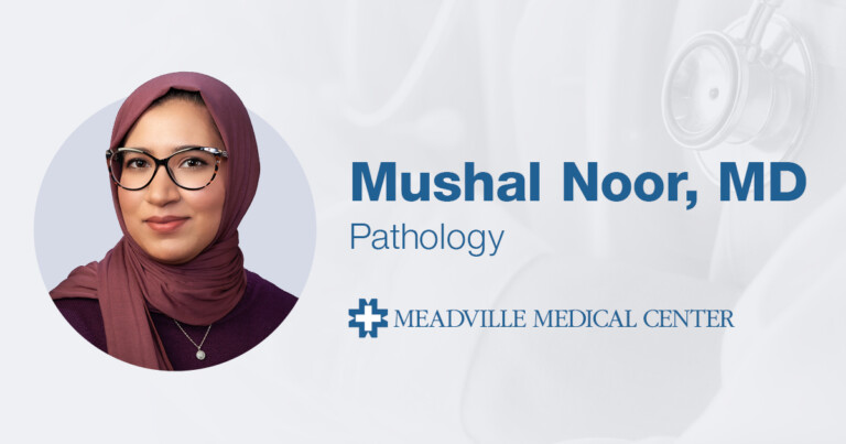 Dr. Mushal Noor, Pathologist