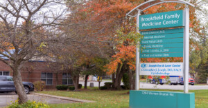 Brookfield Family Medicine Center sign