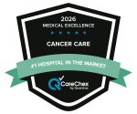 CareChex 2025 #1 Hospital in Market for Cancer Care