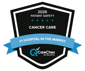 CareChex 2026 Patient Safety #1 Hospital in Market - Cancer Care