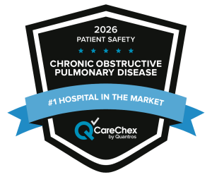 CareChex 2026 Patient Safety #1 Hospital in Market - COPD