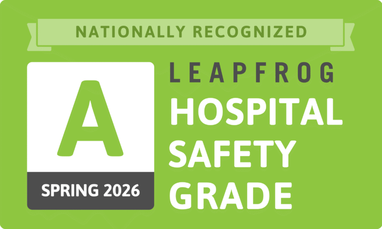 Leapfrog Hospital Safety Grade A for Spring 2026