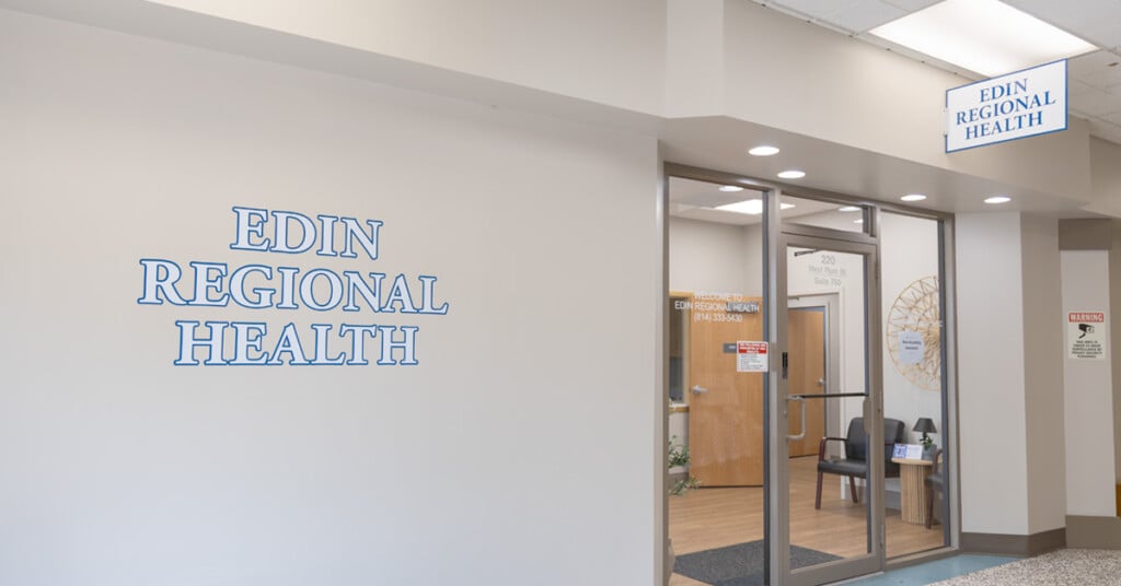Edin Regional Interior Entrance